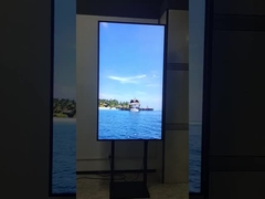 Pantalla de ventana de una cara de 75 pulgadas
