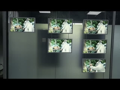 21.5 pulgadas Display de ventana colgante de un solo lado 2000cd/M2 Brillo Full Hd Digital Signage LCD