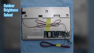 Panel LCD para exteriores de alto brillo de 10,1 pulgadas