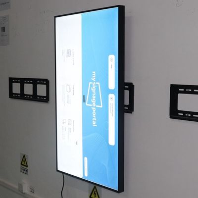 32 pantallas de visualización de la ventana de la venta al por menor del Lcd del soporte de la pared de la pantalla de la publicidad de la señalización de Digitaces