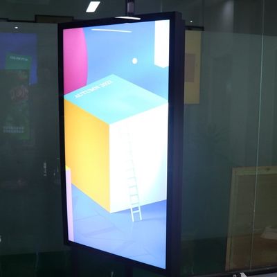 49inch Lcd exterior exhibe el tótem al aire libre de la publicidad interactiva del jugador 5000nits de la publicidad del Lcd