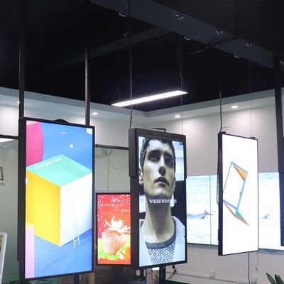 La exhibición fina estrecha del Lcd del bisel monitor de la ventana del Lcd de 49 pulgadas calla el enfriamiento