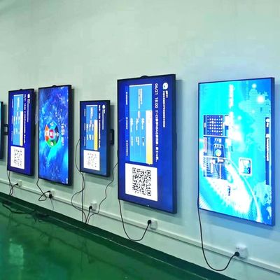 86 tienda interior del reemplazo 3500nits Uhd de la exhibición del Lcd de la ventana delantera de la tienda de la pulgada