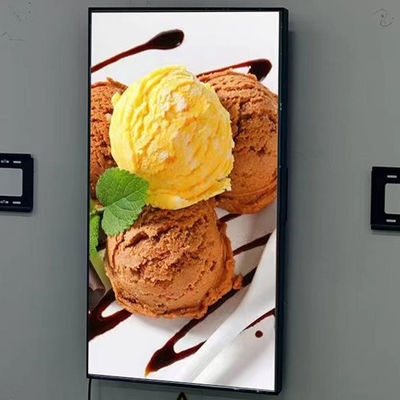 Quioscos des alta temperatura del Lcd Digital de Digitaces de 75 pulgadas del panel montado en la pared de la señalización