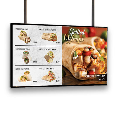 55 pulgadas Mall personalizado Digital Signage Publicidad Display Menú Tabla de pantalla