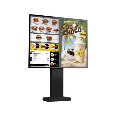 Restaurante de comida rápida Digital Drive a través del menú 49 pulgadas Android 7.1