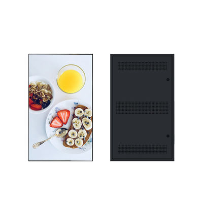 Exterior 3000cd/M2 Drive Thru Board 4k pantalla LCD de publicidad para restaurantes
