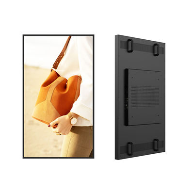 Pantalla LCD digital de alto brillo con ancho de bisel de 18 mm para ventanas de tiendas
